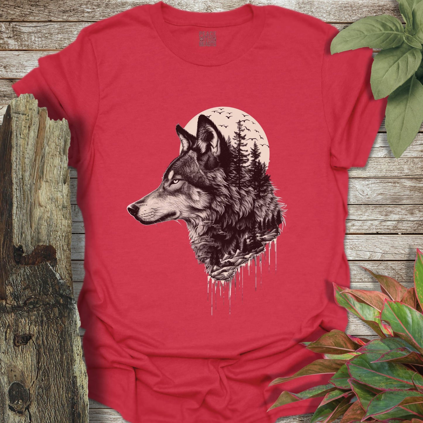 Wolf In The Moonlight T-Shirt