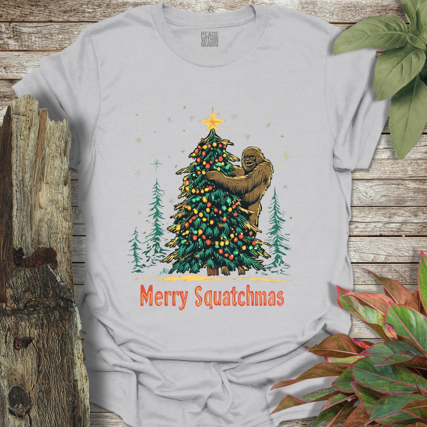 Bigfoot Squatchmas T-Shirt