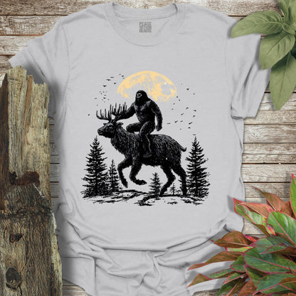 Bigfoot Reindeer Mount T-Shirt