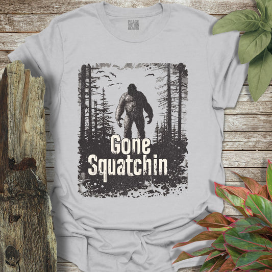 Bigfoot Gone Squatchin T-Shirt