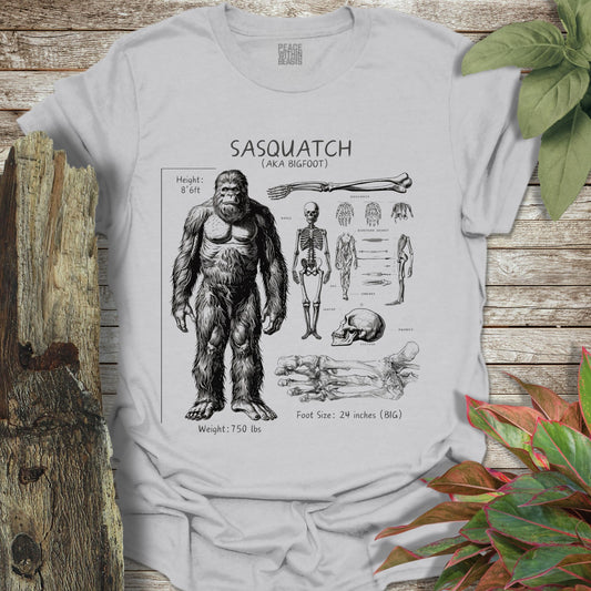 Bigfoot Anatomy T-Shirt