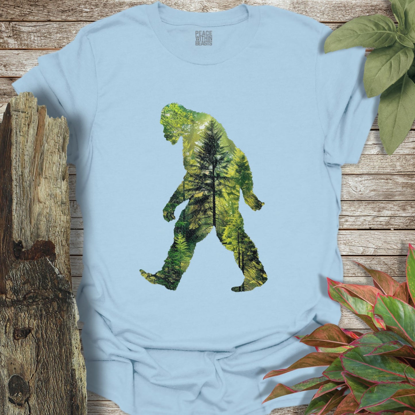 Bigfoot Double Exposure T-Shirt