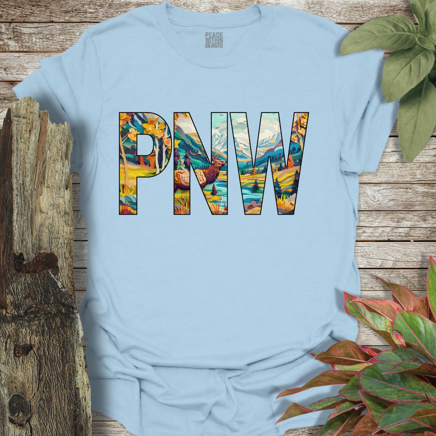 PNW Double Exposure T-Shirt