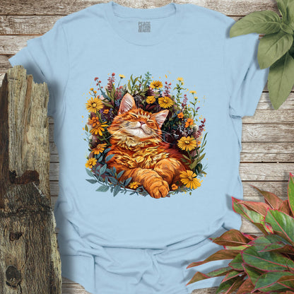Wildflower Cat T-Shirt