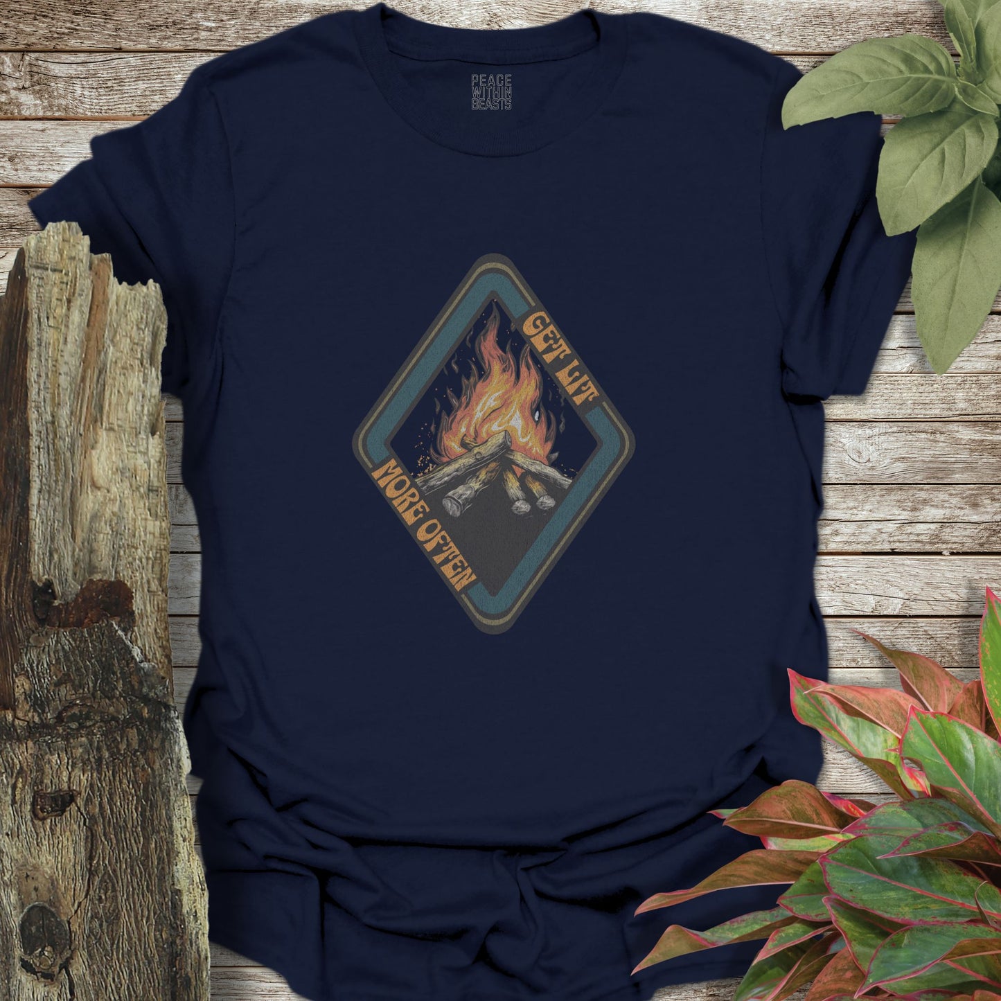 Get Lit More Often Camping T-Shirt