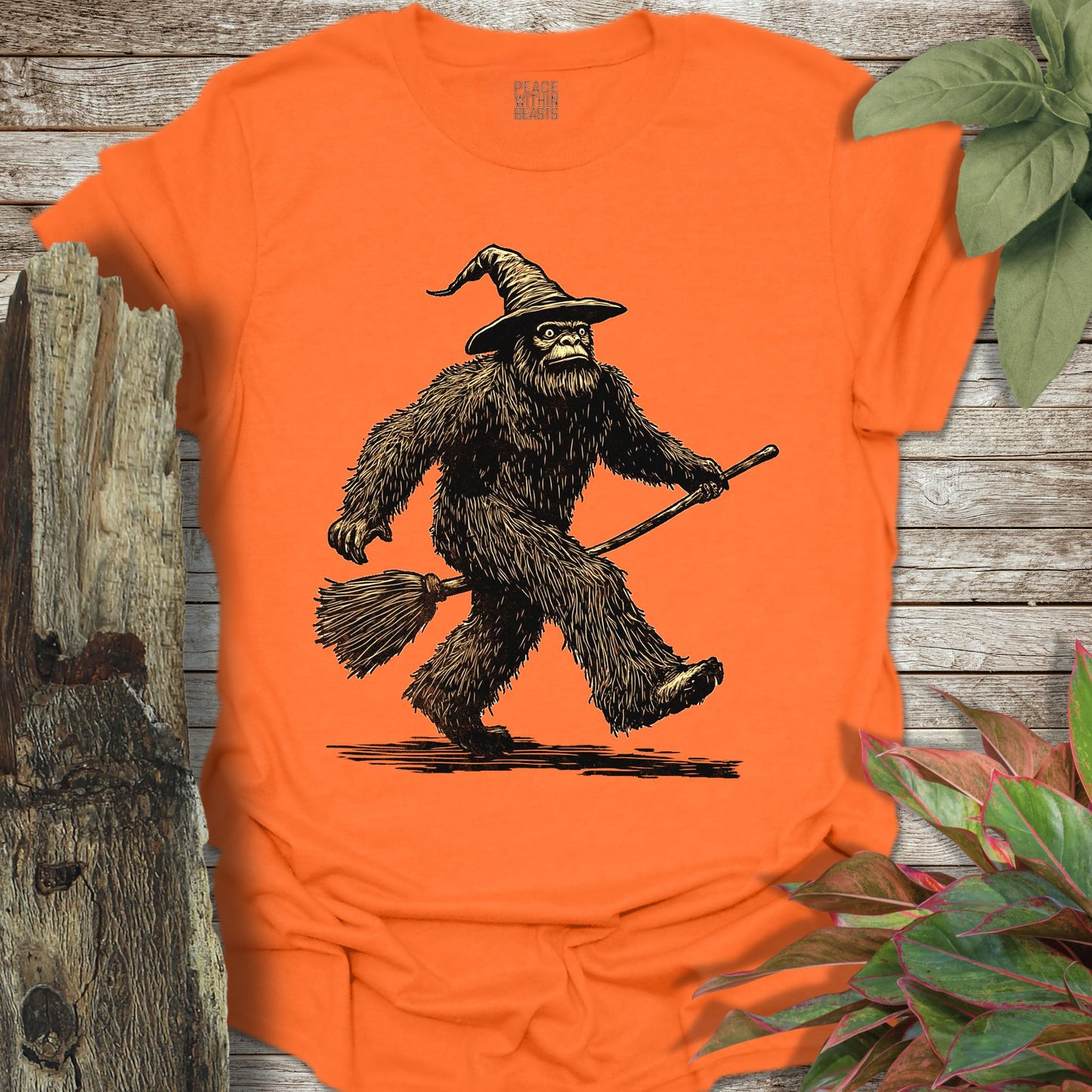 Bigfoot Witch T-Shirt