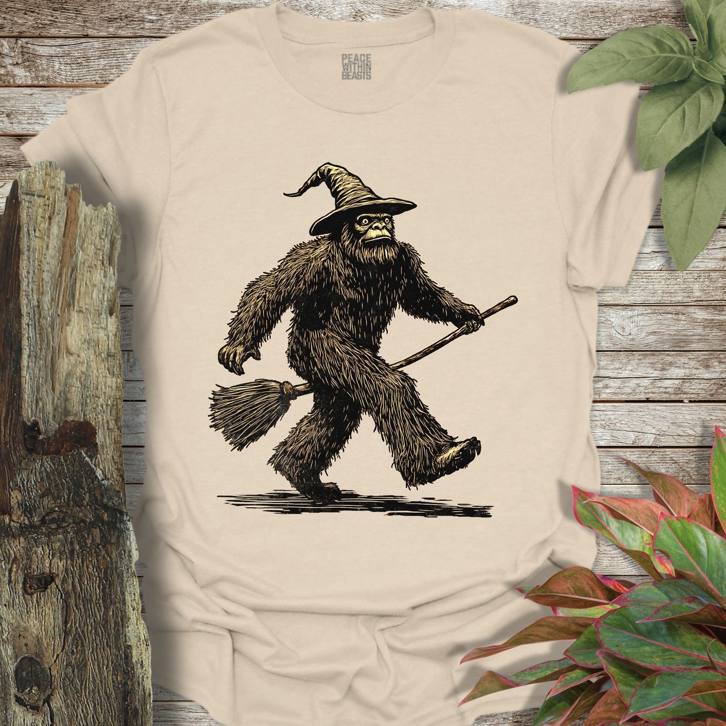 Bigfoot Witch T-Shirt