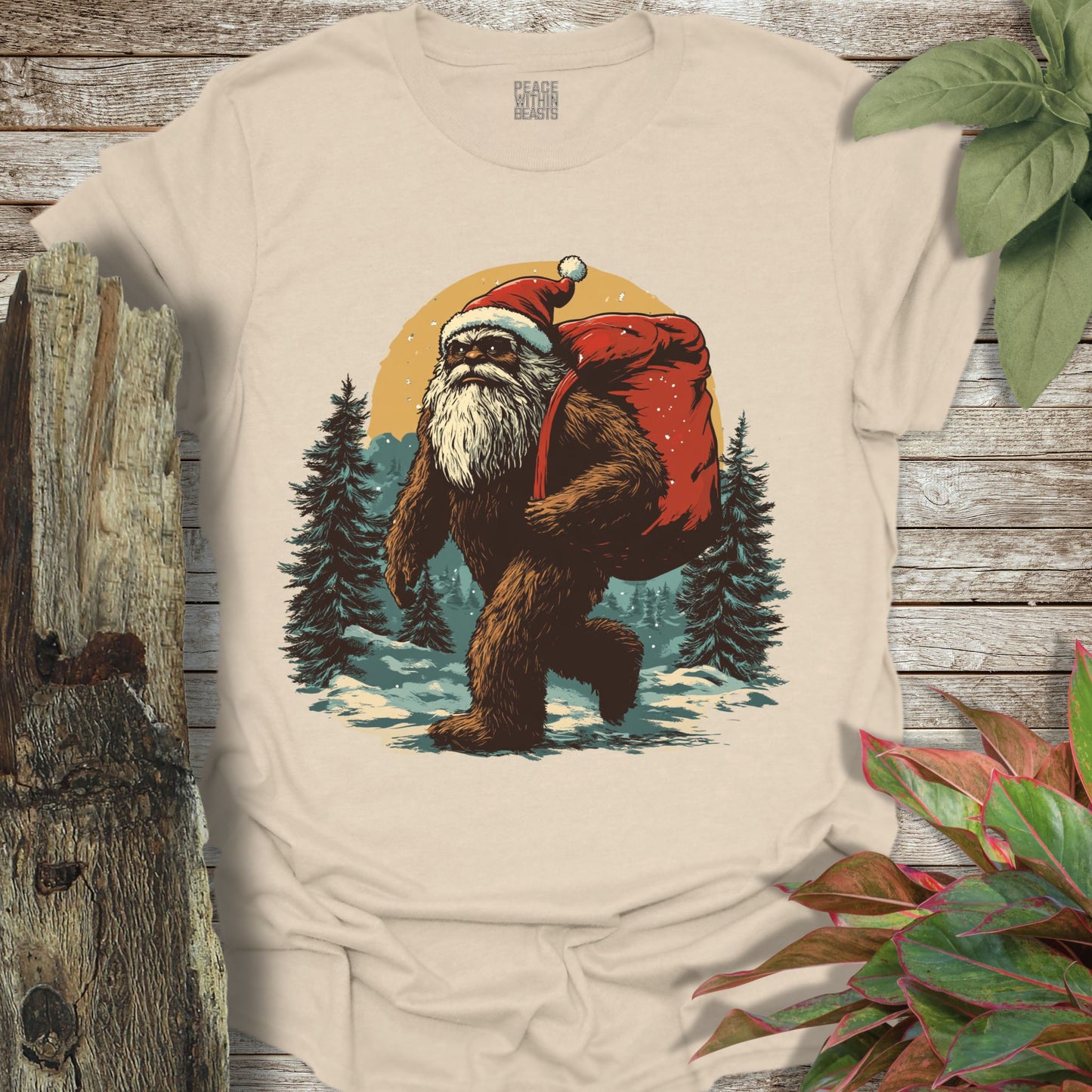 Bigfoot Saint Nick T-Shirt