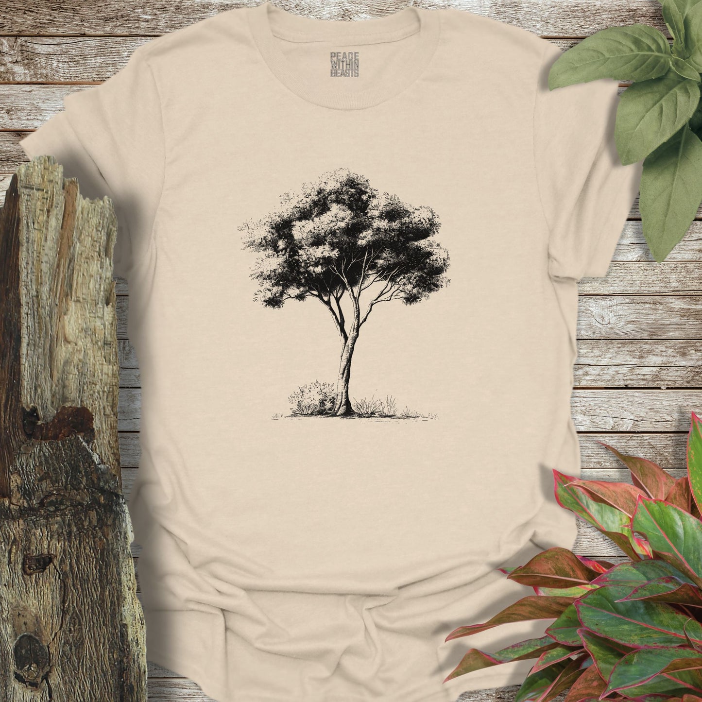 Tree Line Art t-Shirt