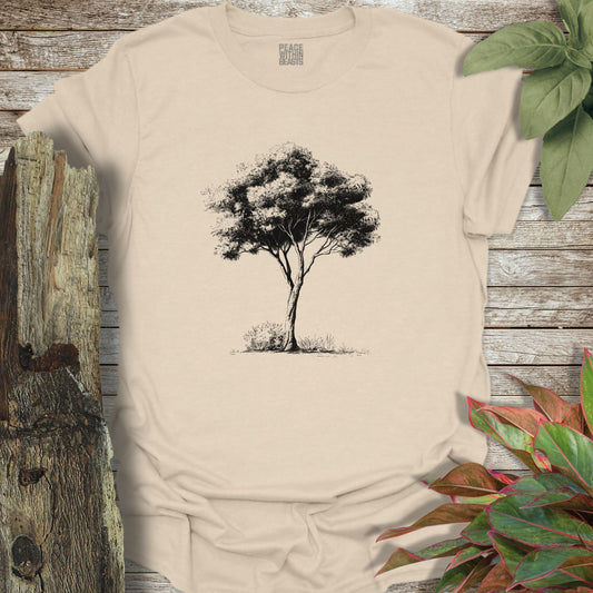 Tree Line Art t-Shirt