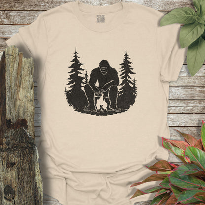 Bigfoot Camping T-Shirt