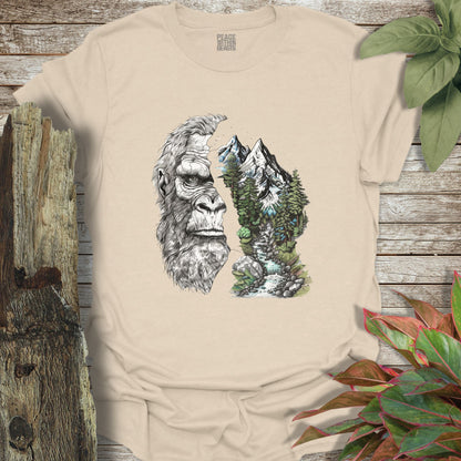 Bigfoot Forest 1/2 & 1/2 T-Shirt