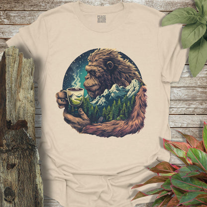 Bigfoot Coffee Camper T-Shirt