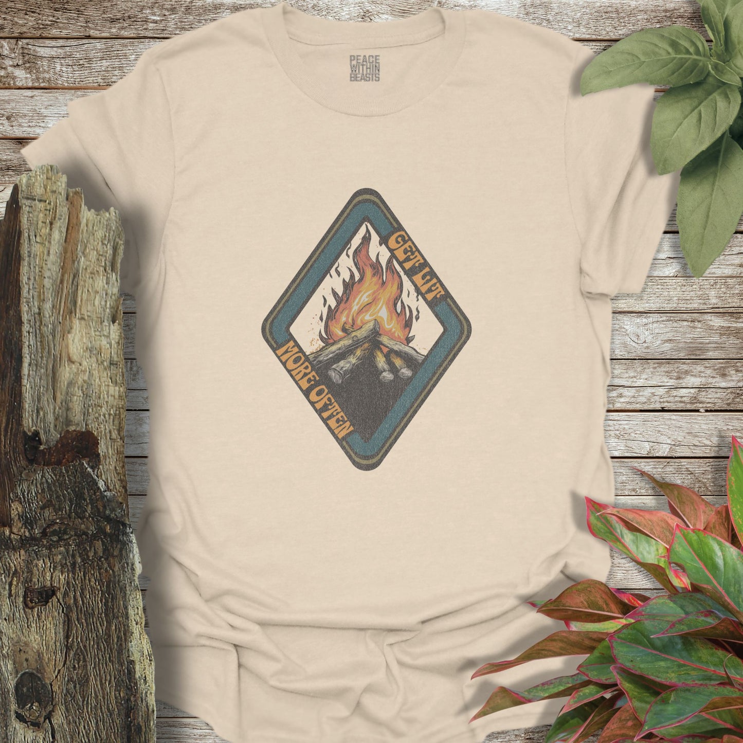 Get Lit More Often Camping T-Shirt