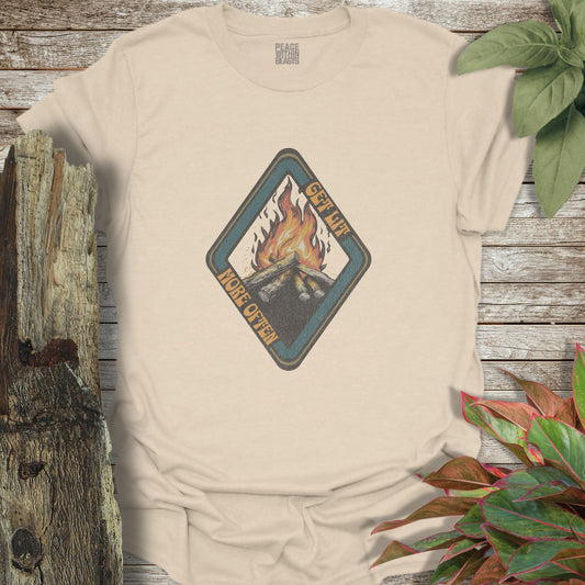 Get Lit More Often Camping T-Shirt