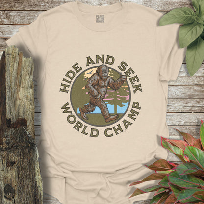 Bigfoot Hide And Seek T-Shirt