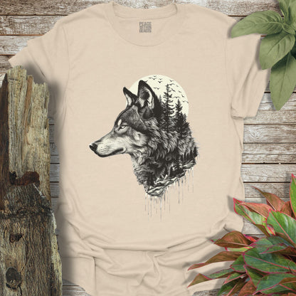 Wolf In The Moonlight T-Shirt