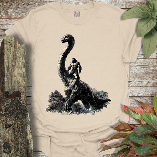 Bigfoot Long Neck Dinosaur T-Shirt