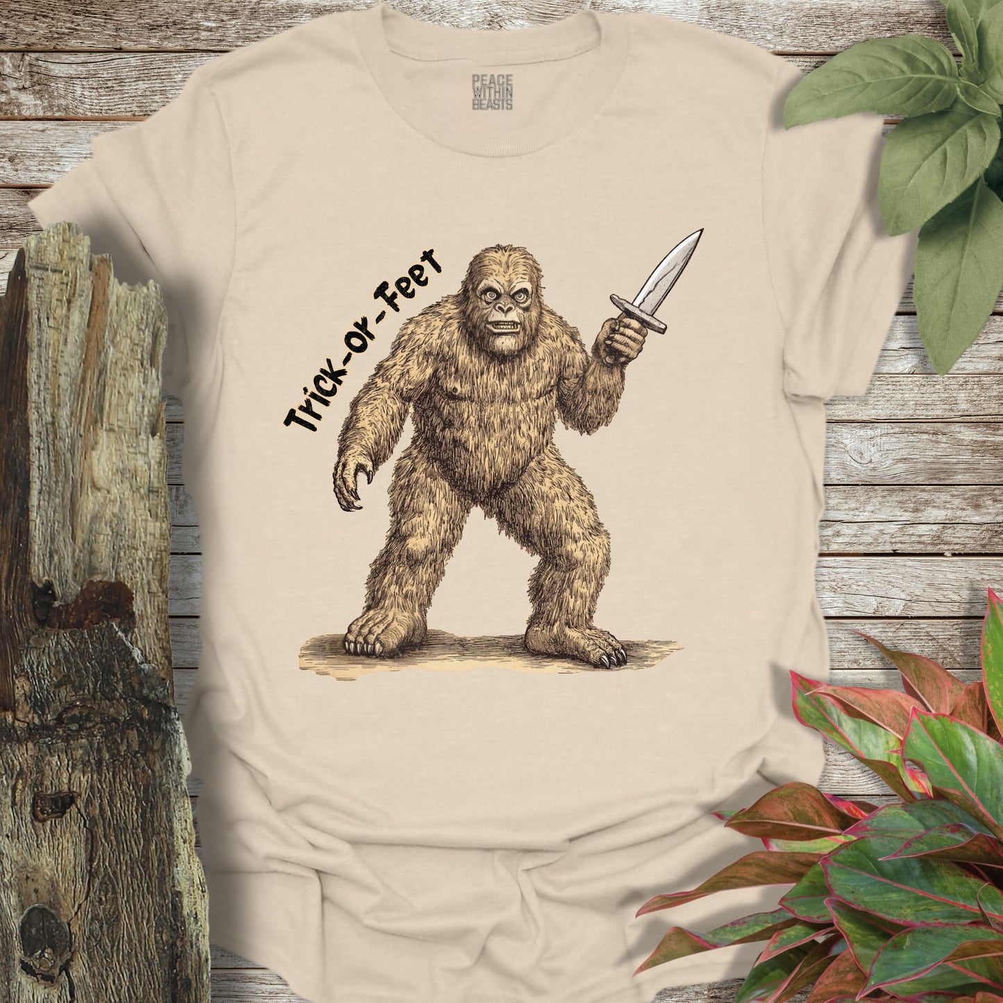 Trick-or-Feet Spooky T-Shirt
