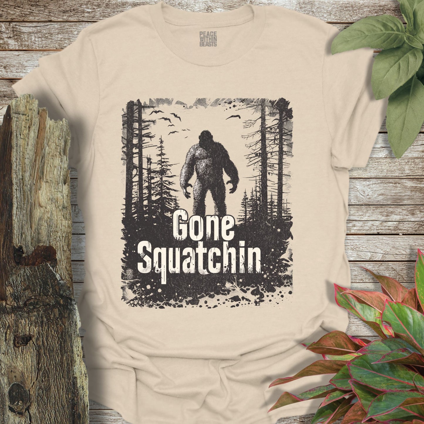 Bigfoot Gone Squatchin T-Shirt