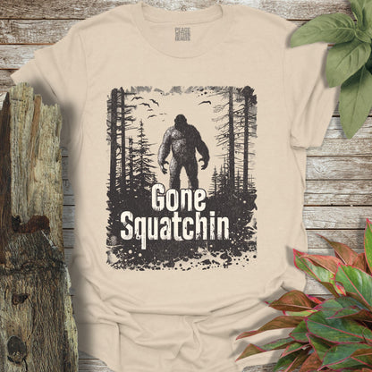 Bigfoot Gone Squatchin T-Shirt