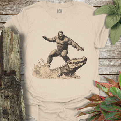 Bigfoot Alligator Mount T-Shirt