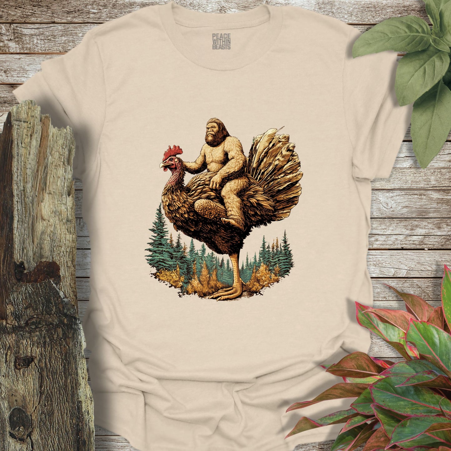 Bigfoot Chicken T-Shirt
