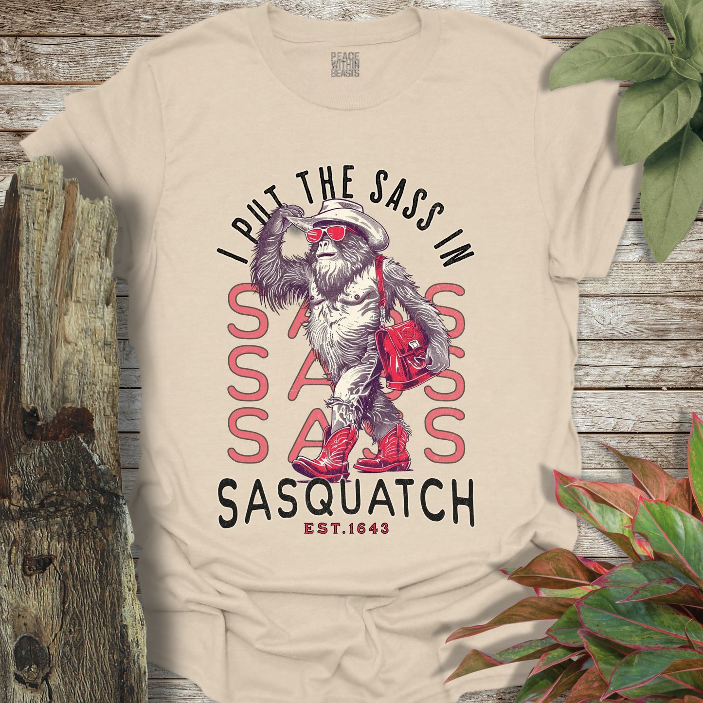 Bigfoot Sass-Squatch T-Shirt