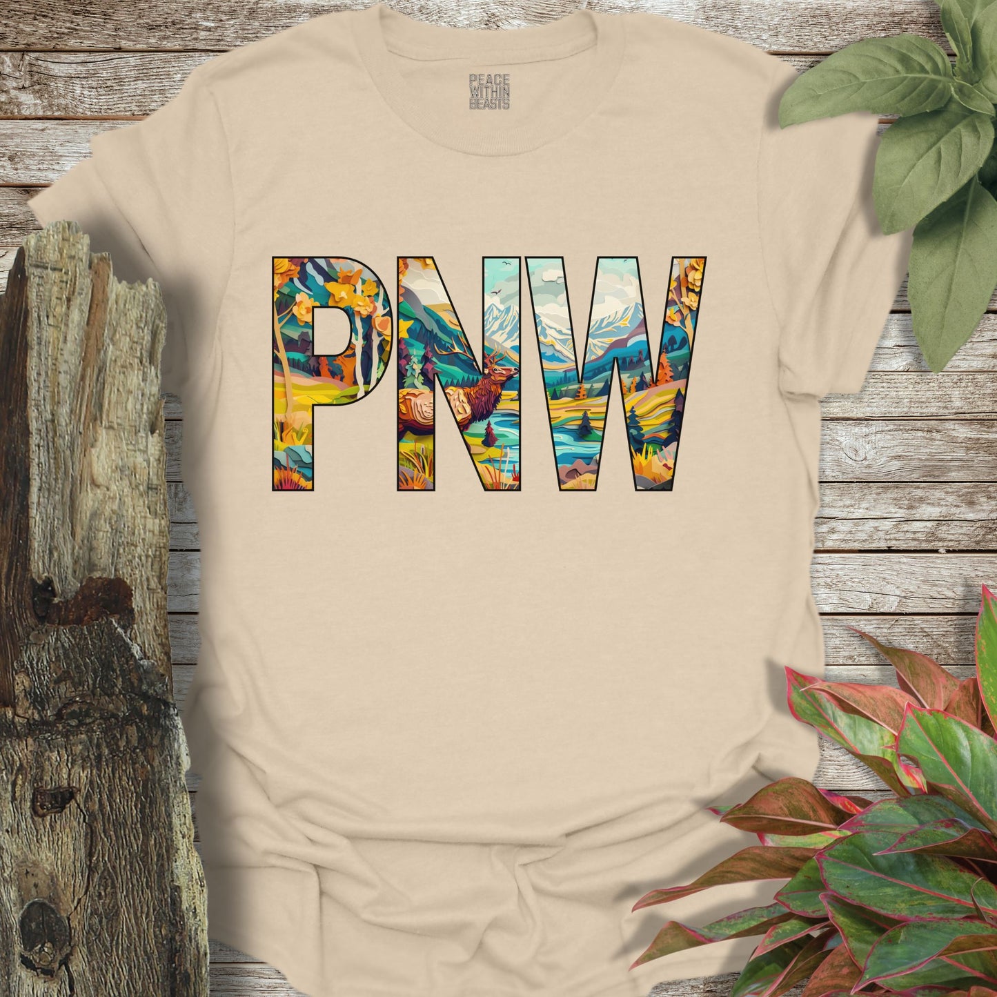 PNW Double Exposure T-Shirt