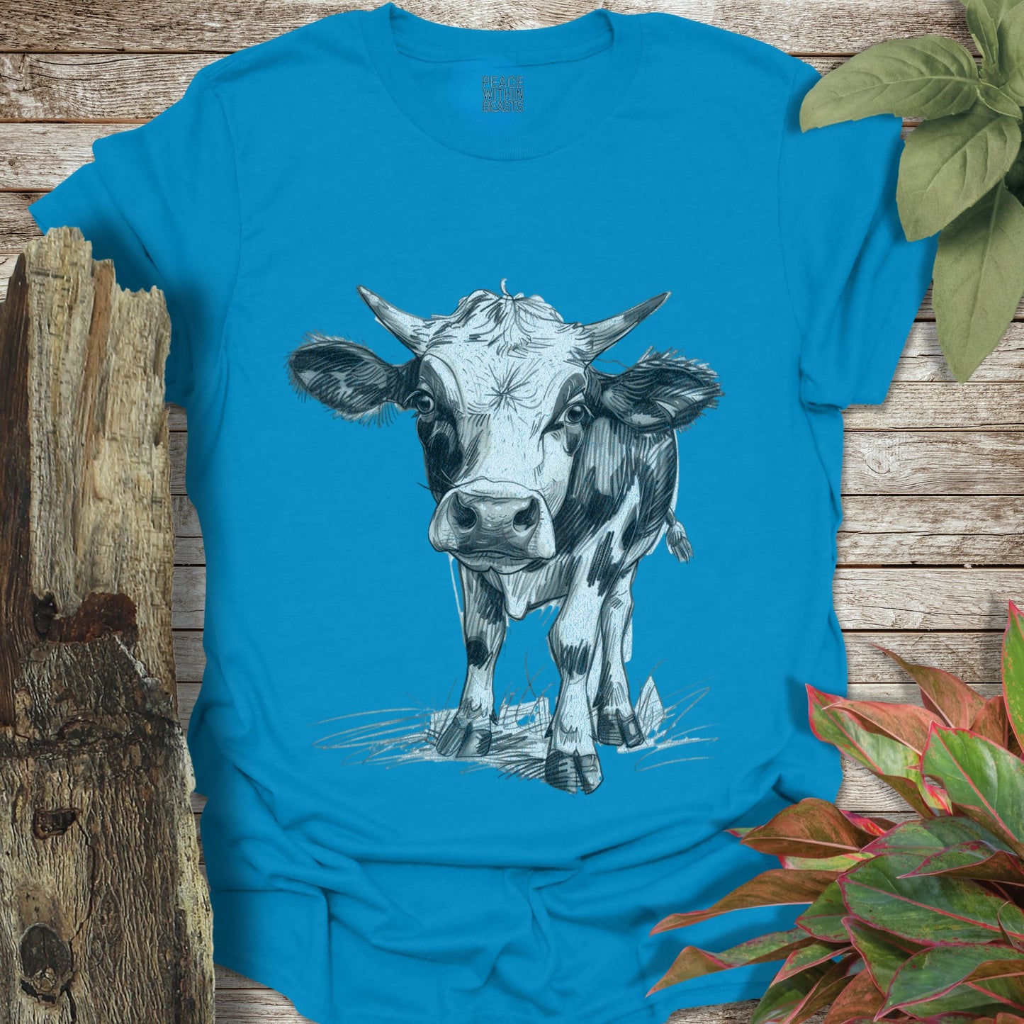 Sketchy Cow T-Shirt